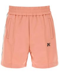 Palm Angels - Sweatshorts With Side Bands - Lyst