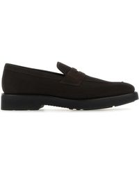 Church's - Dark Suede Parham L Loafers - Lyst