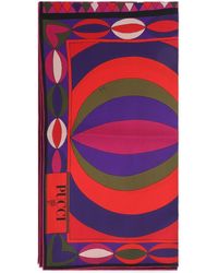 PUCCI - Printed Silk Foulard - Lyst