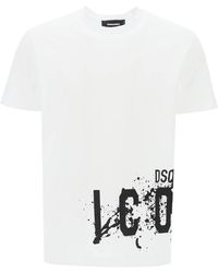 DSquared² - Icon Splash Cool Fit T-shirt - Lyst