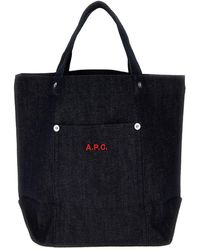 A.P.C. - Valentine's Day Capsule Thais Mini Shopping Bag Tote Bag - Lyst