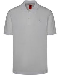 Ferrari - White Cotton Blend Polo Shirt - Lyst