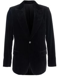 Lardini - Single-Breasted Jacket With Pointed Lapels - Lyst