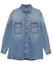 Stella McCartney - Denim Cotton Shirt - Lyst