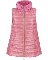 Womens Clothing Jackets Waistcoats and gilets Boohoo Denim Tailored Waistcoat in Pink 