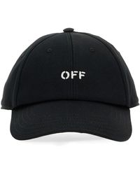 Off-White c/o Virgil Abloh - Off- Baseball Hat With Logo - Lyst
