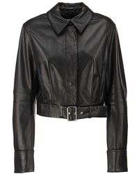 Sportmax Leather jackets for Women | Online Sale up to 71% off | Lyst