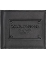 Dolce & Gabbana - Calf Leather Wallet - Lyst