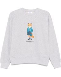 Maison Kitsuné - Dressed Fox Comfort Sweatshirt - Lyst
