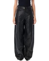 REMAIN Birger Christensen - Cocoon Leather Pants - Lyst