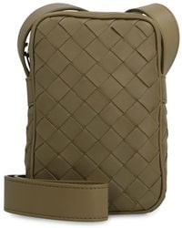 Bottega Veneta - Leather Smartphone Case/shoulder Bad - Lyst