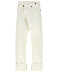 R13 - 'Cuffed Crossover' Jeans - Lyst