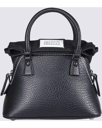 Maison Margiela - Black Leather 5ac Mini Shoulder Bag - Lyst
