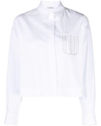 Peserico - Shirt With Pocket - Lyst