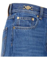 Versace - Wide Leg Denim Jeans - Lyst