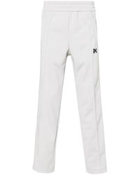 Palm Angels - Trackpants With Monogram Embroidery - Lyst