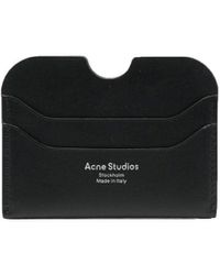 Acne Studios - Leather Credit Card Case - Lyst