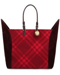 Burberry - Extra Large Shield Tote - Lyst