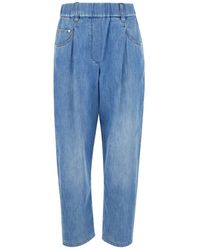 Brunello Cucinelli - Five Pocket Denim Jeans - Lyst