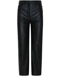 Stella McCartney - Alter Mat Faux Leather Trousers - Lyst