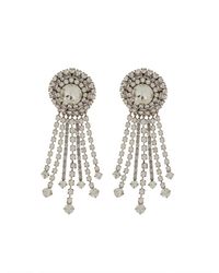 Alessandra Rich - Round Clip-on Earrings - Lyst