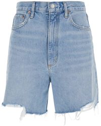 Agolde - Light Jeans Shorts - Lyst
