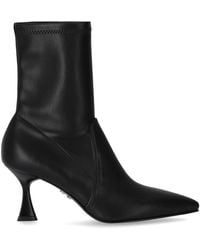 Sergio Levantesi - Janet Black Heeled Ankle Boot - Lyst