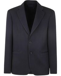 Giorgio Armani - Chevron Jacket Clothing - Lyst
