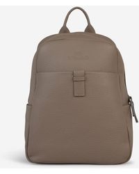 Enrico Mandelli - Grained Leather Backpack - Lyst