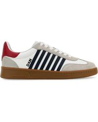 DSquared² - Leather Boxer Sneakers - Lyst