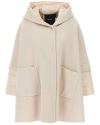 Pinko - Face Double-Faced Cloth Medal Cloak - Lyst