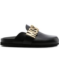Moschino - Mules With Logo - Lyst