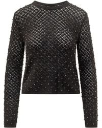 Max Mara - Elegant Studio Knit With Beads - Lyst