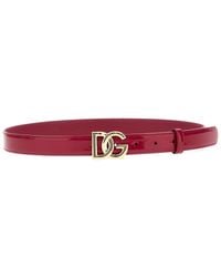 Dolce & Gabbana - Logo Belt Belts - Lyst