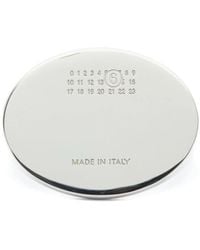 MM6 by Maison Martin Margiela - Oval-Shaped Ring - Lyst