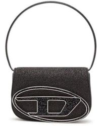 DIESEL - 1dr-iconic Shoulder Bag In Glitter Fabric - Lyst