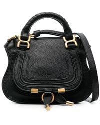 Chloé - Marcie Mini Leather Handbag - Lyst