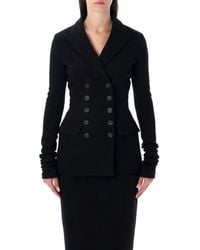 Dolce & Gabbana - Wool Cloth Double-Breasted Jacket - Lyst
