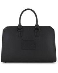 Emporio Armani - Oxford Briefcase Bags - Lyst