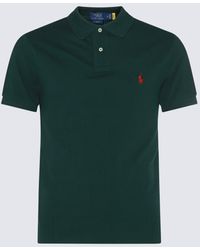 Polo Ralph Lauren - Dark Cotton Polo Shirt - Lyst