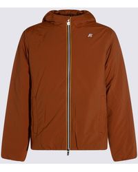 K-Way - Nylon Jack Plain Casual Jacket - Lyst