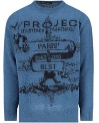 Y. Project - Logo Sweater - Lyst