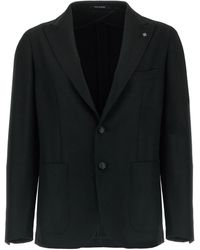Tagliatore - Micro Squares Blazer - Lyst