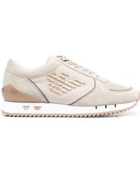 EA7 Trainers Beige - Natural