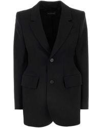 Balenciaga - Wool Blazer - Lyst