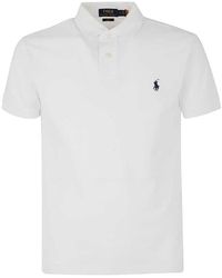 Polo Ralph Lauren - Slim Fit Short Sleeve Knit Polo Shirt Clothing - Lyst
