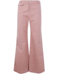 Chloé - Boot Cut High Waist Trousers - Lyst