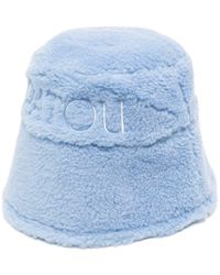 Patou - Logo-Embroidered Fleece Bucket Hat - Lyst
