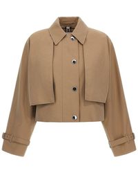 Burberry - Pippacott Cropped Jacket - Lyst