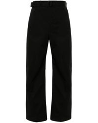 Lemaire - Cotton Twisted Trousers - Lyst